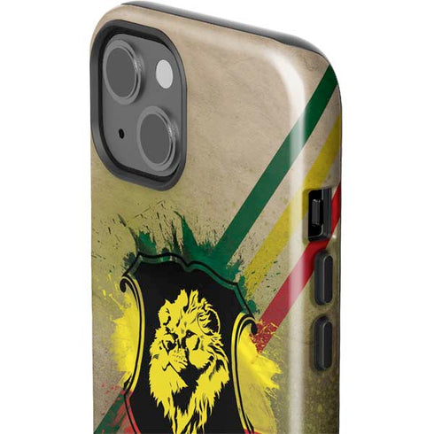 Lion of Judah Shield iPhone 15 Impact Case