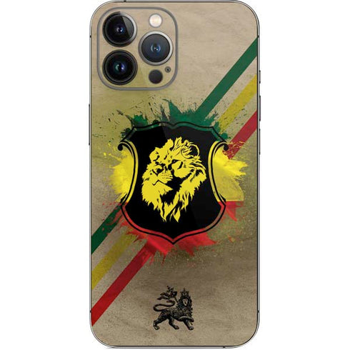 Lion of Judah Shield iPhone 15 Pro Max Skin