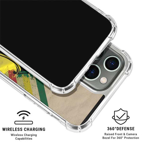 Lion of Judah Shield iPhone 16 Pro Clear Case