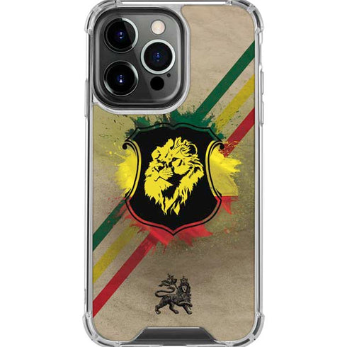 Lion of Judah Shield iPhone 16 Pro Max Clear Case