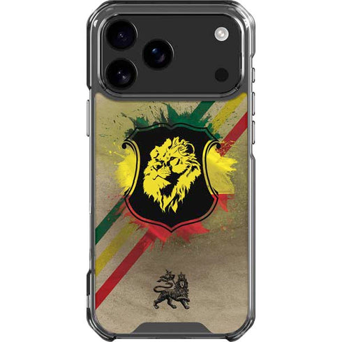 Lion of Judah Shield iPhone 18 Pro Max Clear Case