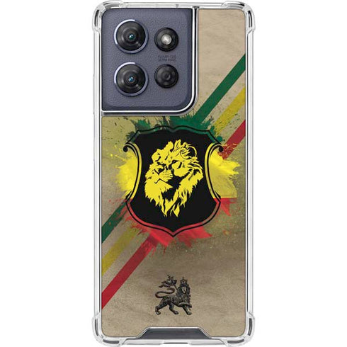 Lion of Judah Shield Moto G Play 5G (2025) Clear Case