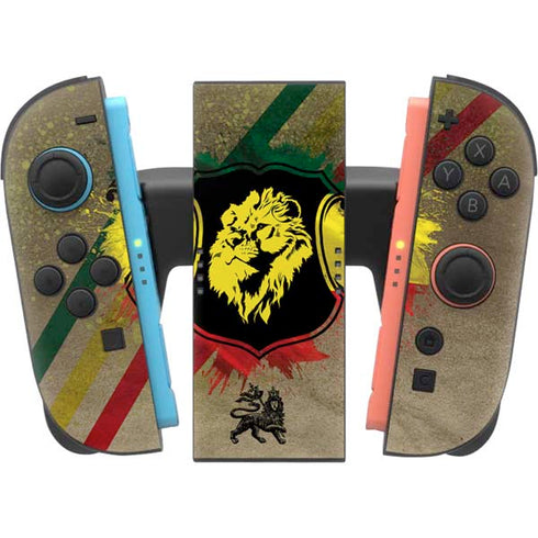 Lion of Judah Shield Nintendo Switch 2 (2025) Joy-Con Controller Skin