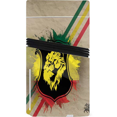 Lion of Judah Shield PS5 Pro Disk Console Skin