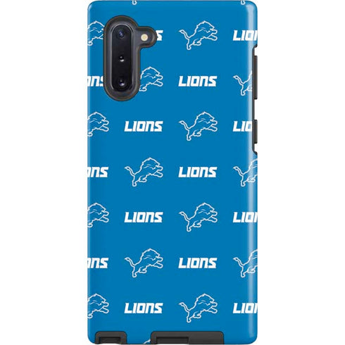 NFL Detroit Lions Blitz Series Galaxy Cases