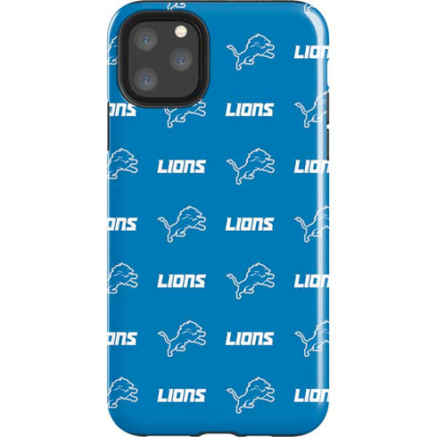 NFL Detroit Lions Blitz Series iPhone Cases