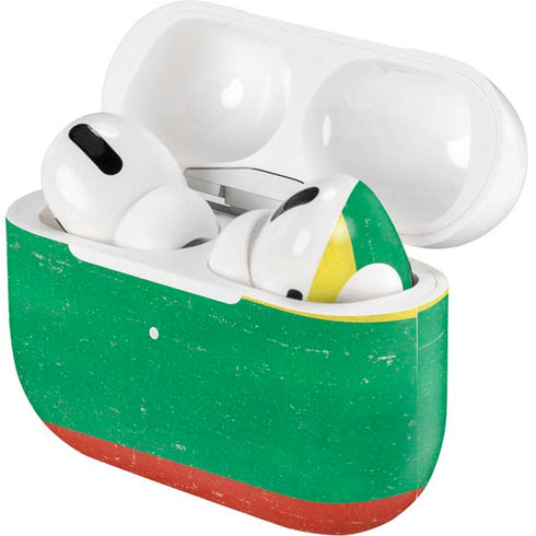 Lithuania Flag Distressed AirPods Skins