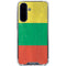 Lithuania Flag Distressed Galaxy A36 5G Clear Case