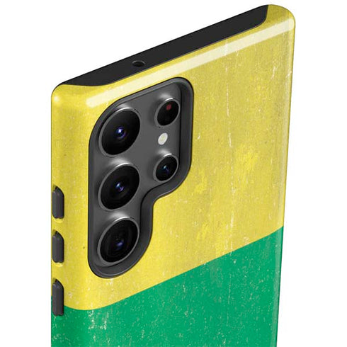 Lithuania Flag Distressed Galaxy S23 Ultra Pro Case