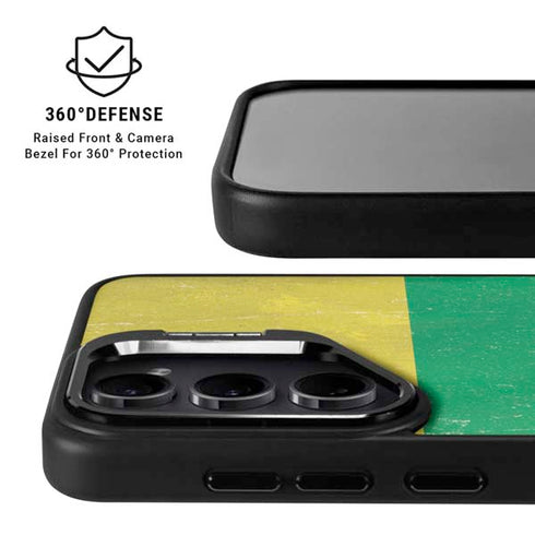 Lithuania Flag Distressed Galaxy S24 FE Kickstand Case