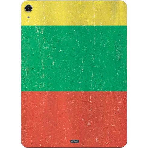 Lithuania Flag Distressed Apple iPad Air Skin