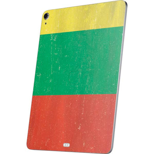 Lithuania Flag Distressed Apple iPad Air Skin