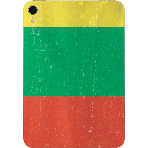 Lithuania Flag Distressed Apple iPad Mini Skin