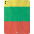 Lithuania Flag Distressed iPad Pro 13in M4 (2024) Skin