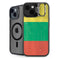 Lithuania Flag Distressed iPhone 14 Kickstand Case