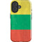 Lithuania Flag Distressed iPhone 16 Impact Case
