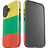 Lithuania Flag Distressed iPhone 16 Impact Case