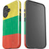 Lithuania Flag Distressed iPhone 16 Plus Impact Case