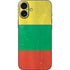 Lithuania Flag Distressed iPhone 16 Plus Skin