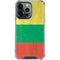 Lithuania Flag Distressed iPhone 16 Pro Clear Case