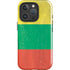 Lithuania Flag Distressed iPhone 16 Pro Impact Case