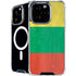 Lithuania Flag Distressed iPhone 16 Pro MagSafe Case