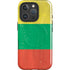 Lithuania Flag Distressed iPhone 16 Pro Magsafe Impact Case