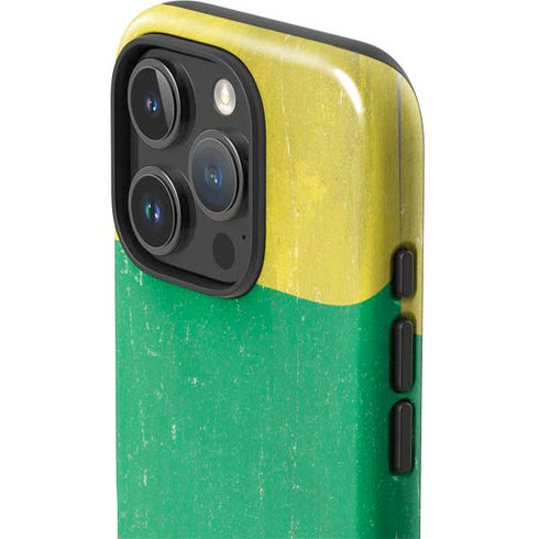 Lithuania Flag Distressed iPhone 16 Pro Max Impact Case