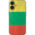 Lithuania Flag Distressed iPhone 16 Skin