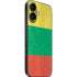 Lithuania Flag Distressed iPhone 16 Skin