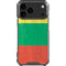 Lithuania Flag Distressed iPhone 18 Pro Max Clear Case