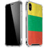 Lithuania Flag Distressed iPhone X/XS Clear Case