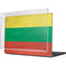 Lithuania Flag Distressed MacBook Pro 14in (2021-24) Case plus Skin