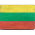Lithuania Flag Distressed Apple MacBook Pro 14-inch Skin