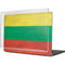 Lithuania Flag Distressed MacBook Cases