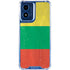 Lithuania Flag Distressed Moto G Play 4G (2024) Clear Case