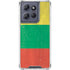 Lithuania Flag Distressed Moto G Power 5G (2025) Clear Case
