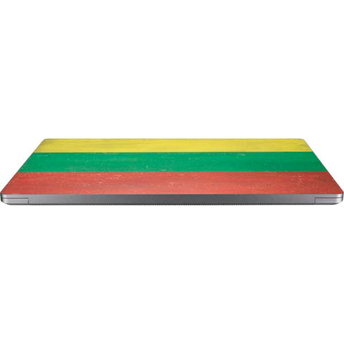 Lithuania Flag Distressed Laptop Skins