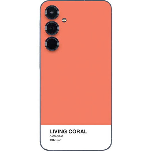 Living Coral Galaxy A35 5G Skin