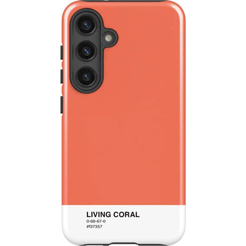 Living Coral Galaxy S25 Impact Case