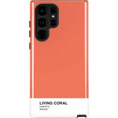 Living Coral Galaxy Cases
