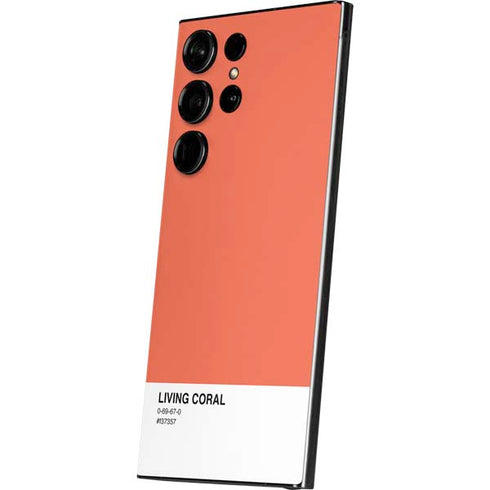 Living Coral Galaxy S24 Ultra Skin