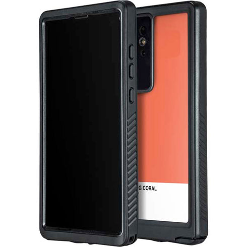 Living Coral Galaxy S24 Ultra Waterproof Case