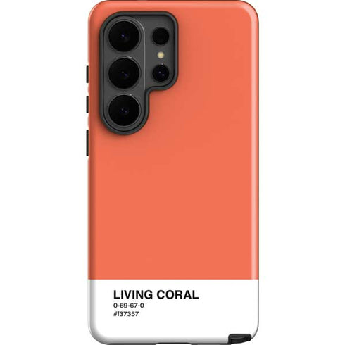 Living Coral Galaxy S26 Ultra Impact Case