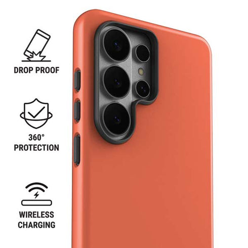 Living Coral Galaxy S26 Ultra Impact Case