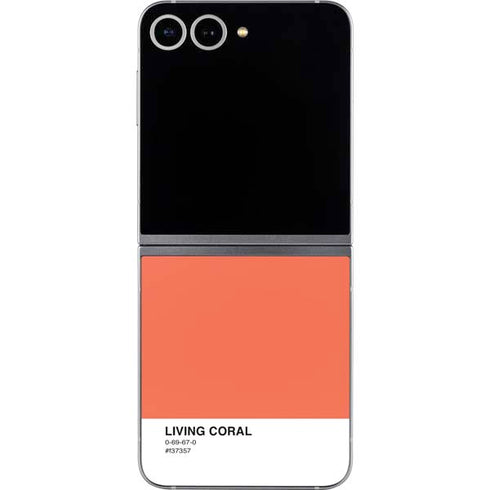 Living Coral Galaxy Z Flip6 Skin
