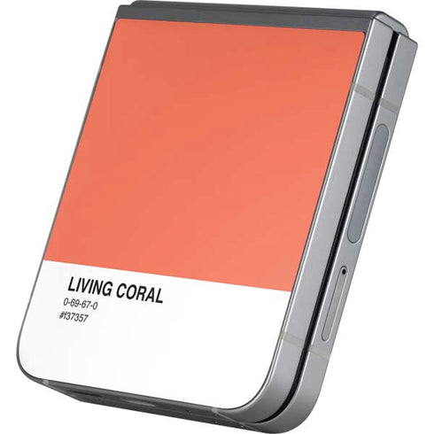 Living Coral Galaxy Z Flip6 Skin