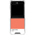 Living Coral Galaxy Z Flip5 5G Clear Case