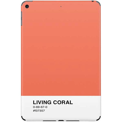 Living Coral iPad Skins