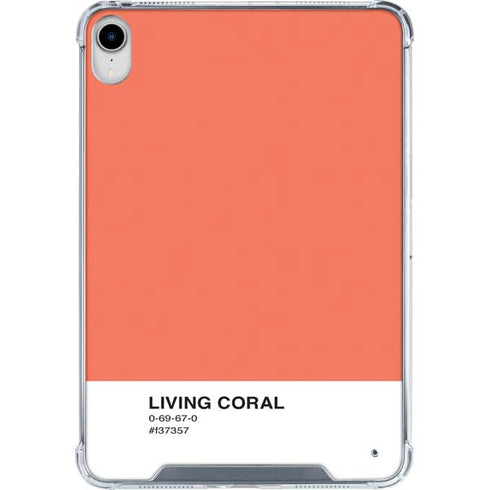 Living Coral iPad 11th Gen (2025) Clear Case